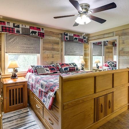 Gatlinburg Home Mountain Views And Indoor Hot Tub! Exterior photo
